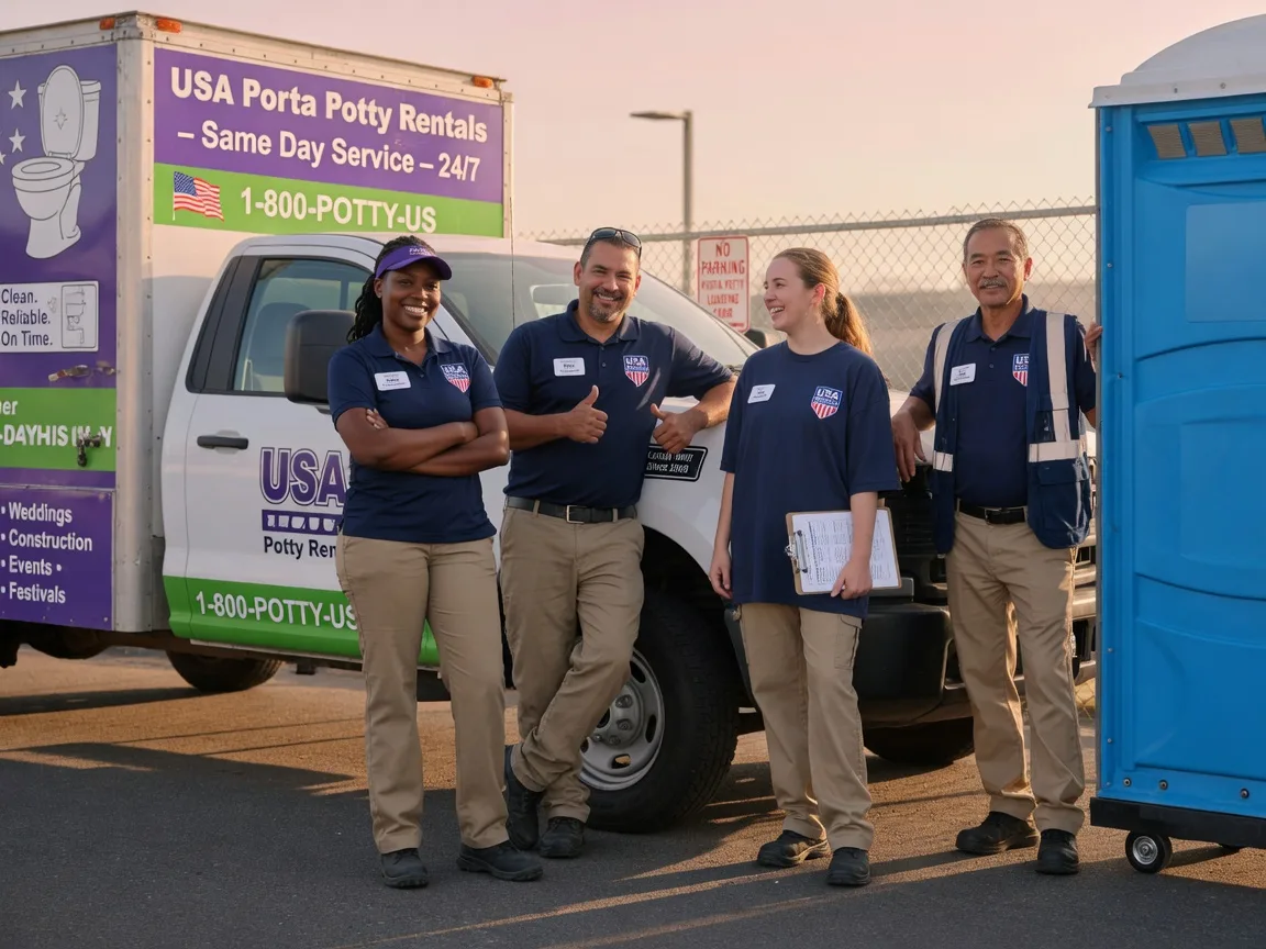 Porta Potty Rental company in Saunderstown, RI